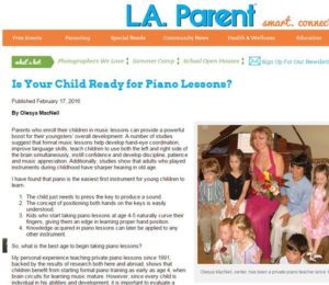 Best Age to Begin Piano Lessons blog