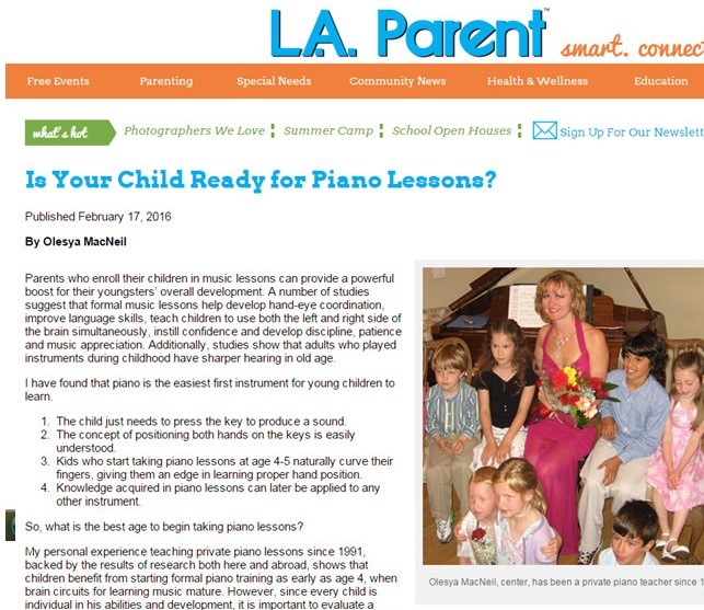 Is Your Child ready for Piano Lesson blog