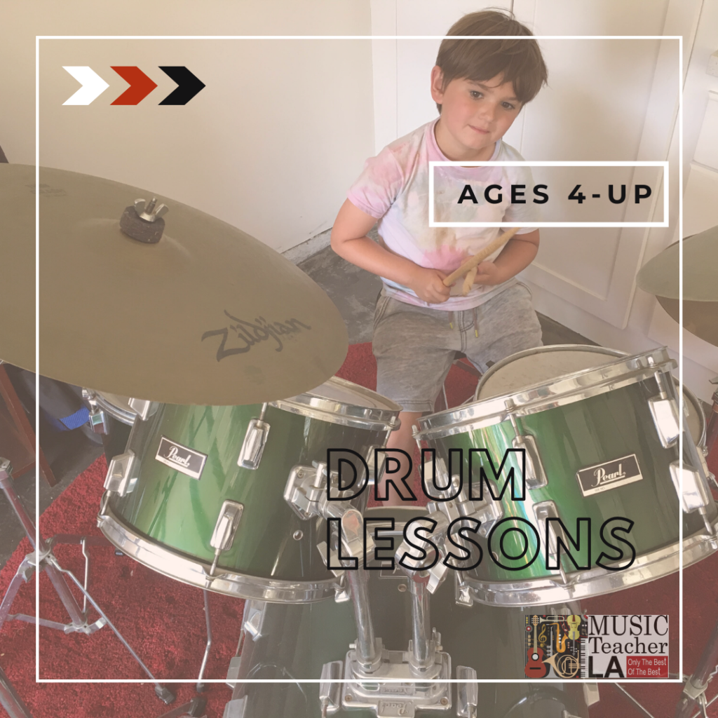 Los Angeles In-Home Drum Lessons for Kids and Beginners