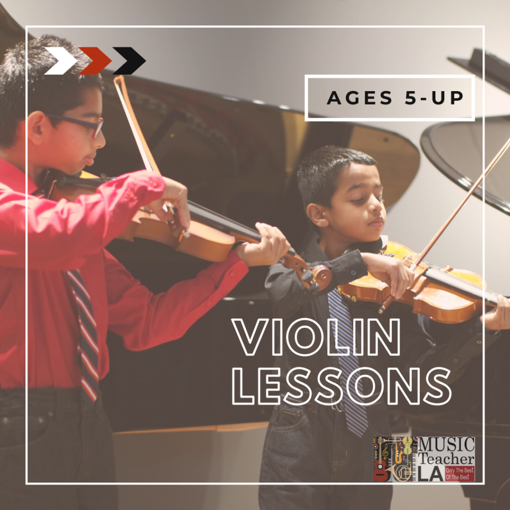 Los Angeles In-Home Violin Lessons for Kids and Adult Beginners