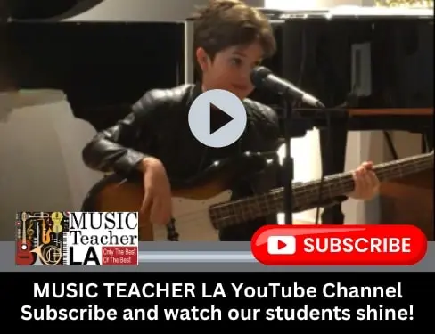 Music Teacher LA Youtube channel