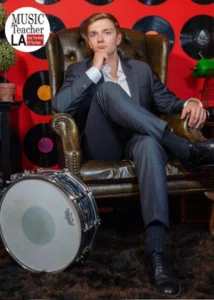 Private piano guitar drum teacher in Los Angeles with Music Teacher LA