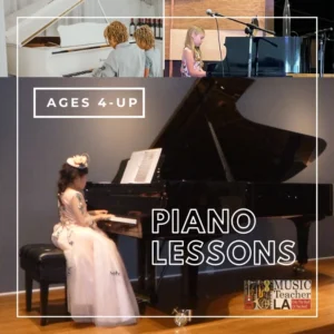 Best Piano Lessons in Los Angeles for All Ages and Skills with Music Teacher LA